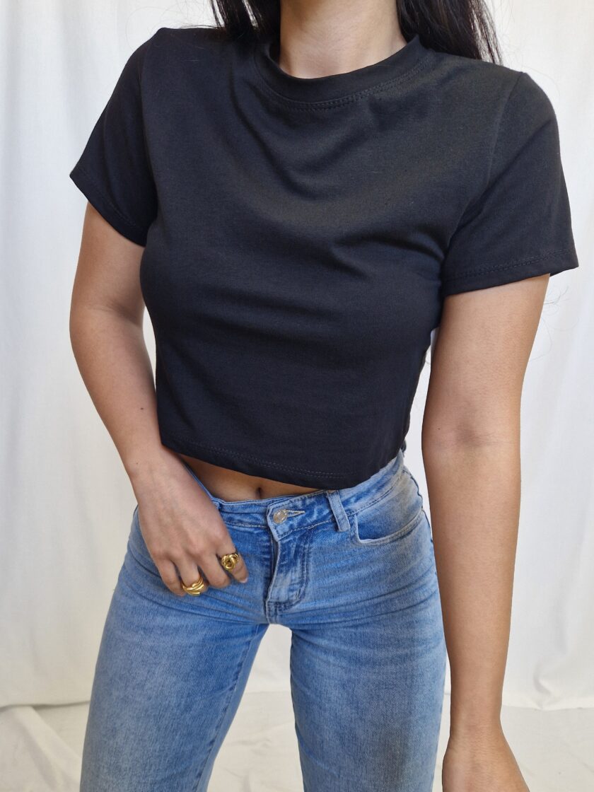 T-Shirt Basic Crop - immagine 6