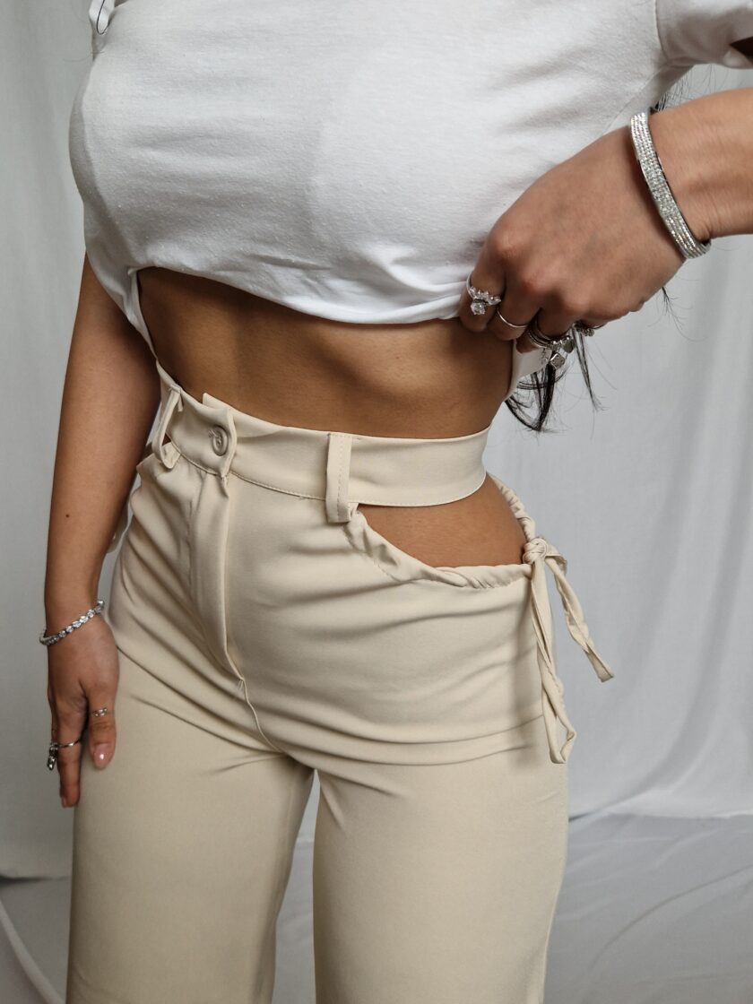 Pantalone Lety - Beige - immagine 2