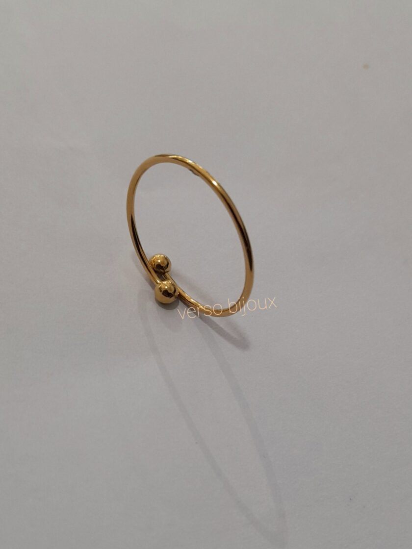 Anello fedina Slim - Gold - immagine 2