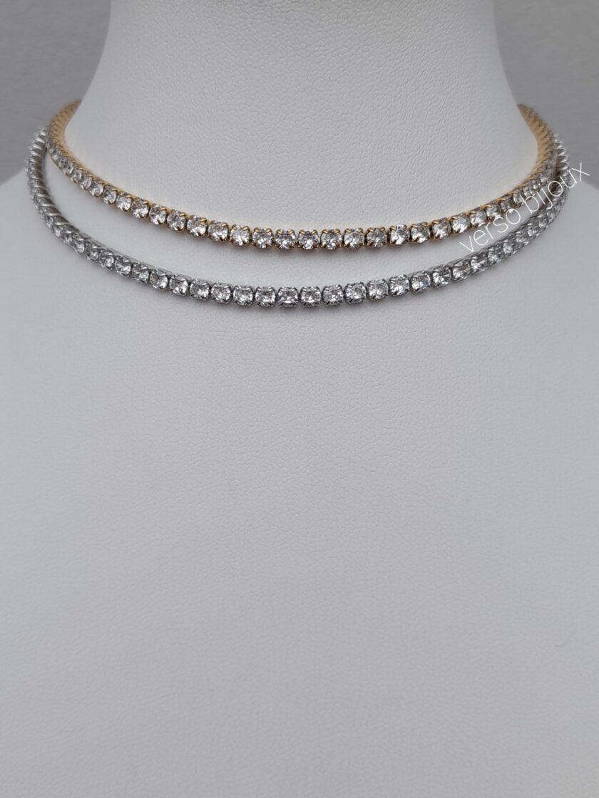Collana Cocker Tennis