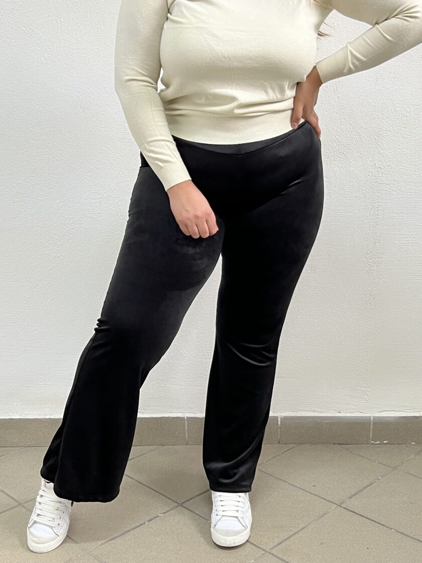 Pantalone Zampa In Ciniglia - immagine 2