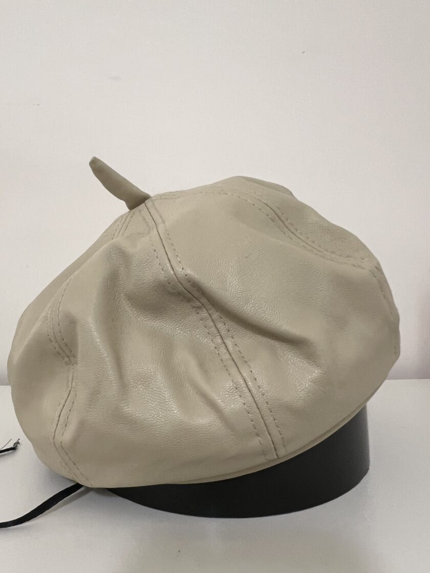 Basco Francese Ecopelle - Beige - immagine 2