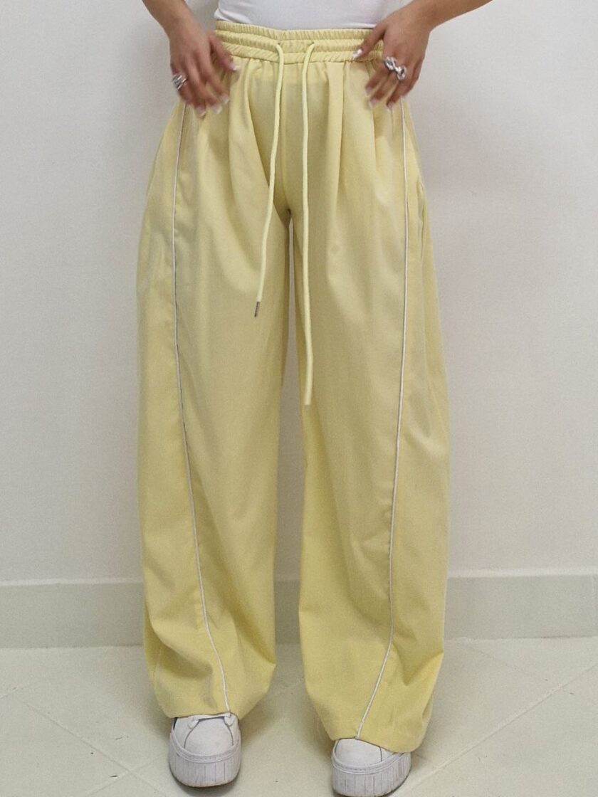 Pantalone balloon banda
