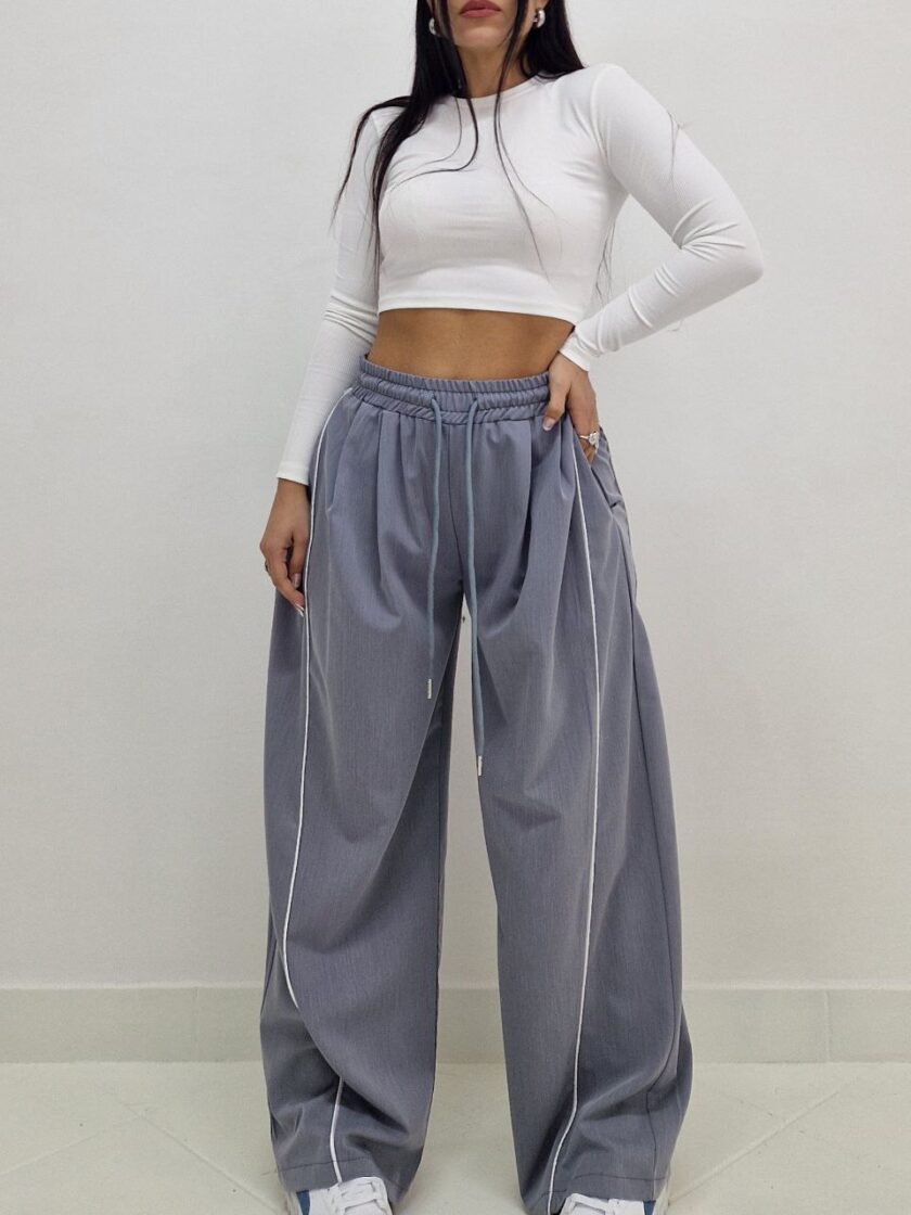 Pantalone balloon banda - immagine 2