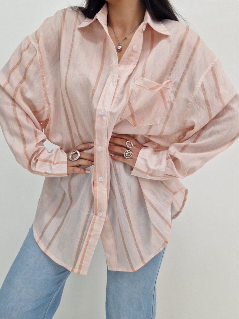 Camicia Lilian Over - Pesca