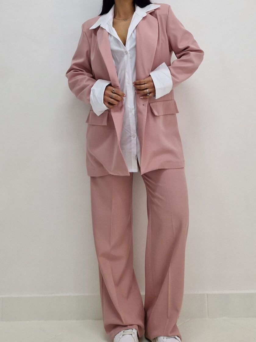 Tailleur Con Finta Camicia - immagine 2
