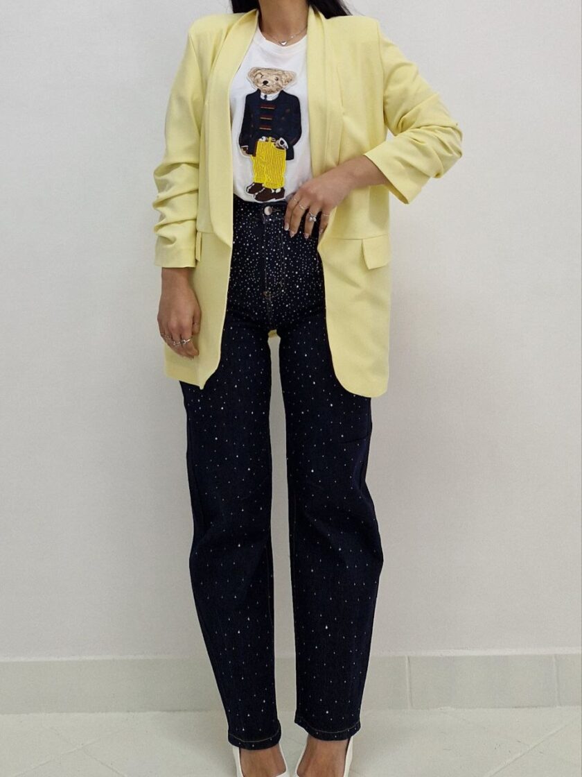 Jeans Blu Dly Shiny - immagine 2