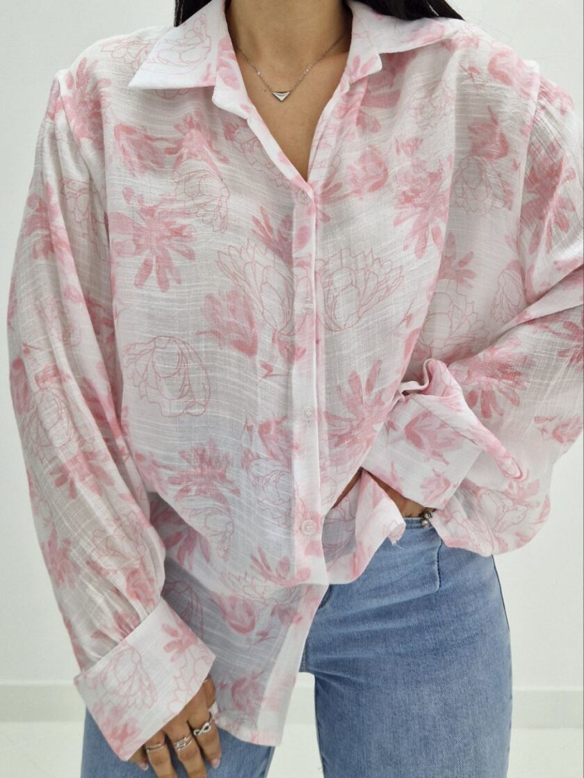 Camicia Flowers In Viscosa - immagine 6