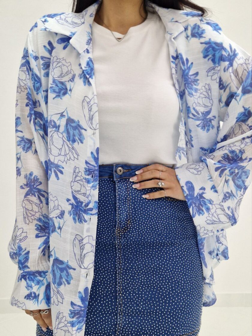 Camicia Flowers In Viscosa - immagine 3