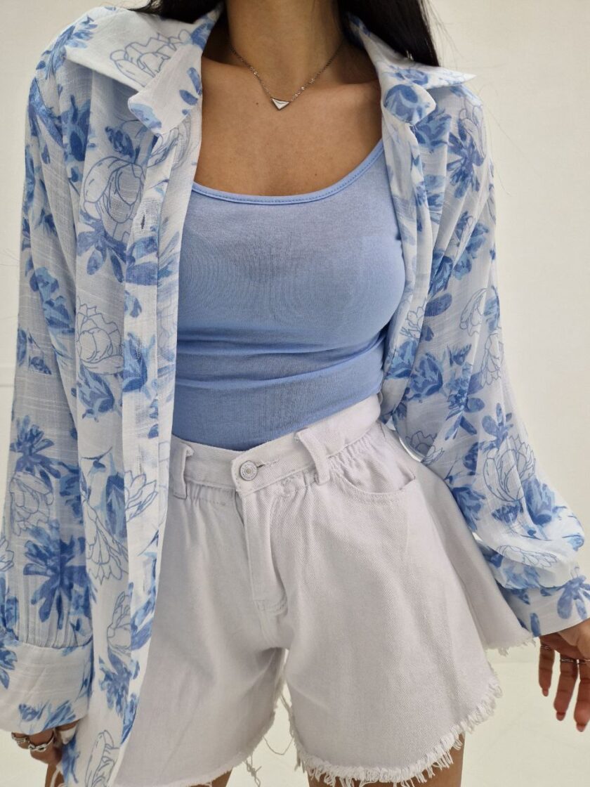 Camicia Flowers In Viscosa - immagine 5