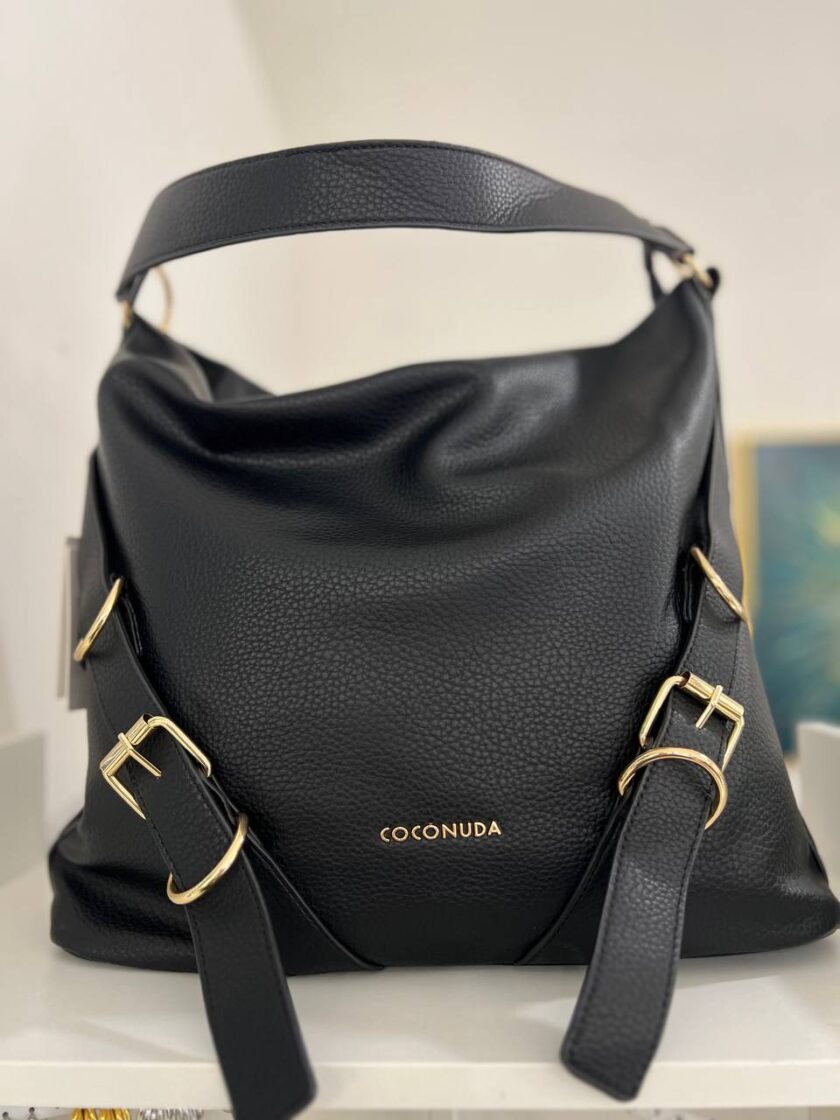 Borsa Coconuda Morbida Nera