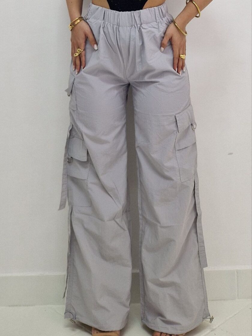 Pantalone Cargo Regolabile Alla Caviglia - immagine 2