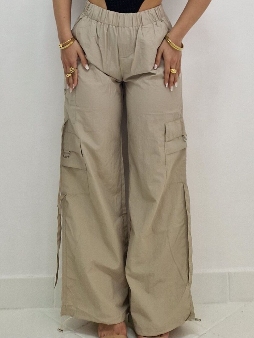 Pantalone Cargo Regolabile Alla Caviglia - immagine 3