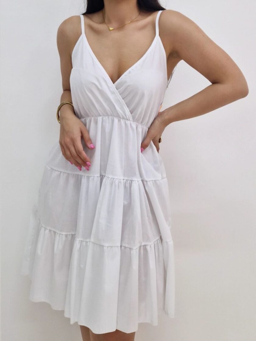 Abito Basic Summer - Bianco