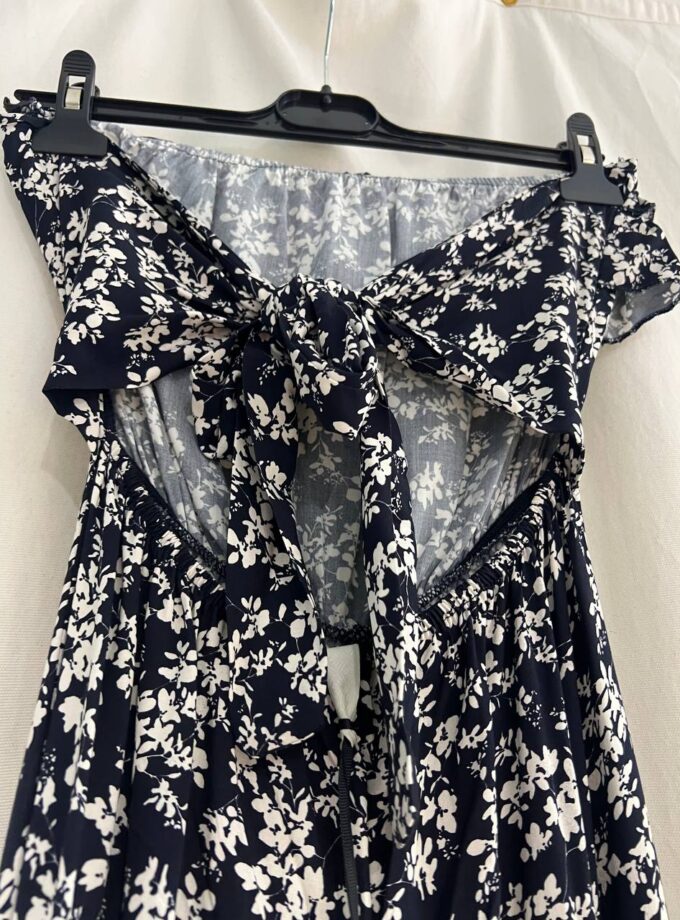 Tuta Flower A Fascia - Nera