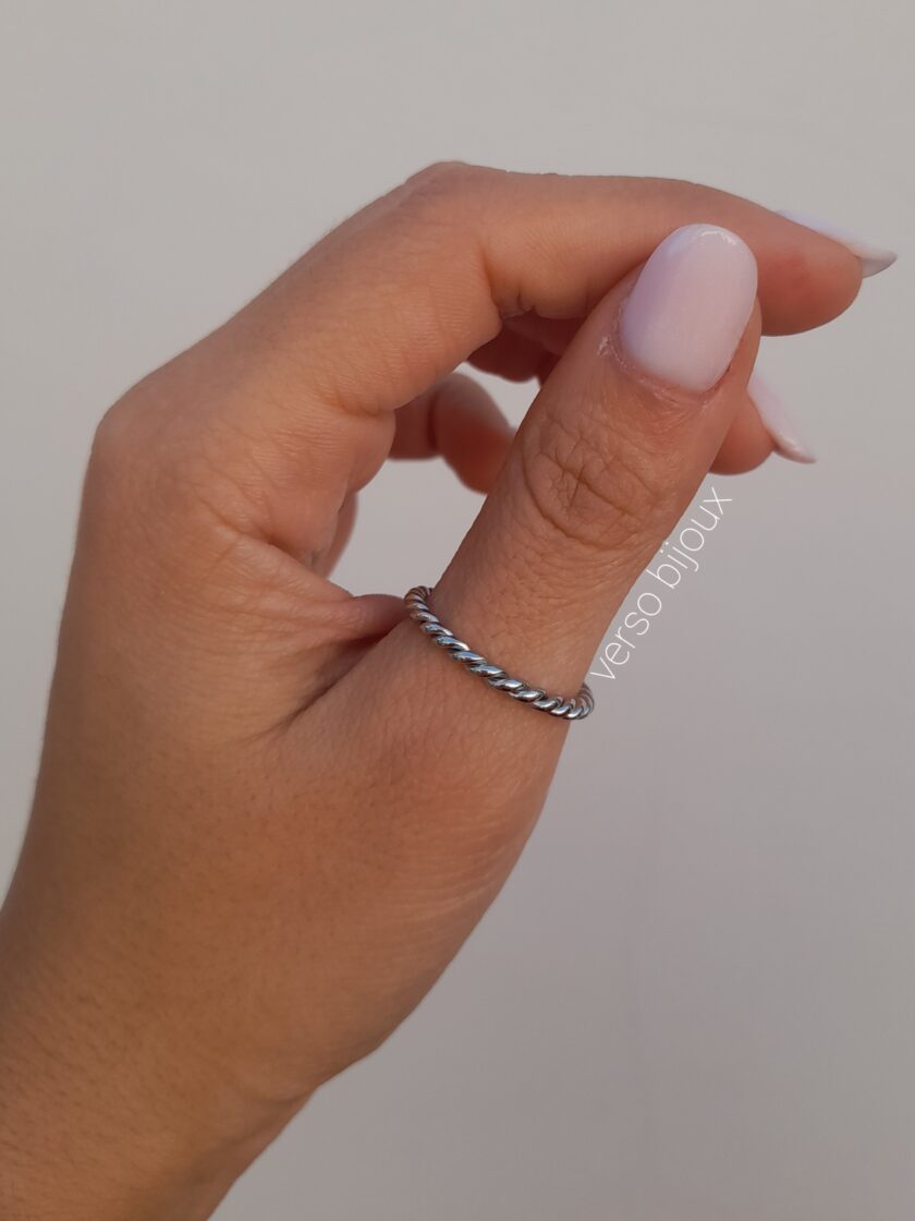 Anello Fedina Intrecciata - immagine 3