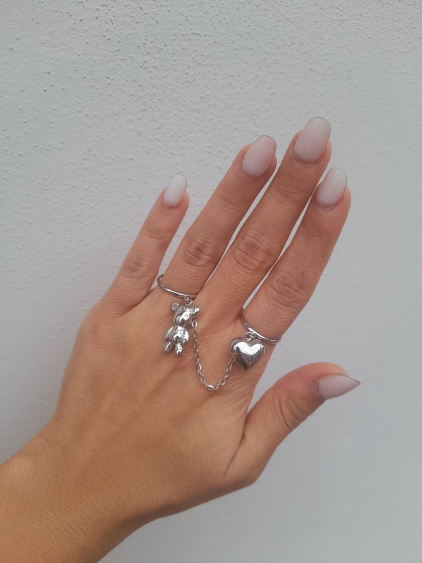 Coppia Anelli Dly - Silver