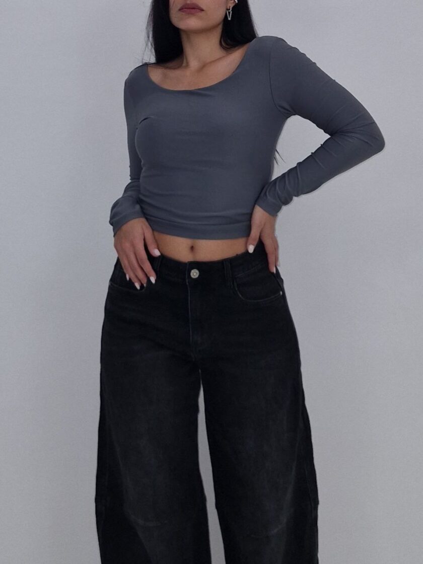 Maglia Soft In Lycra Crop