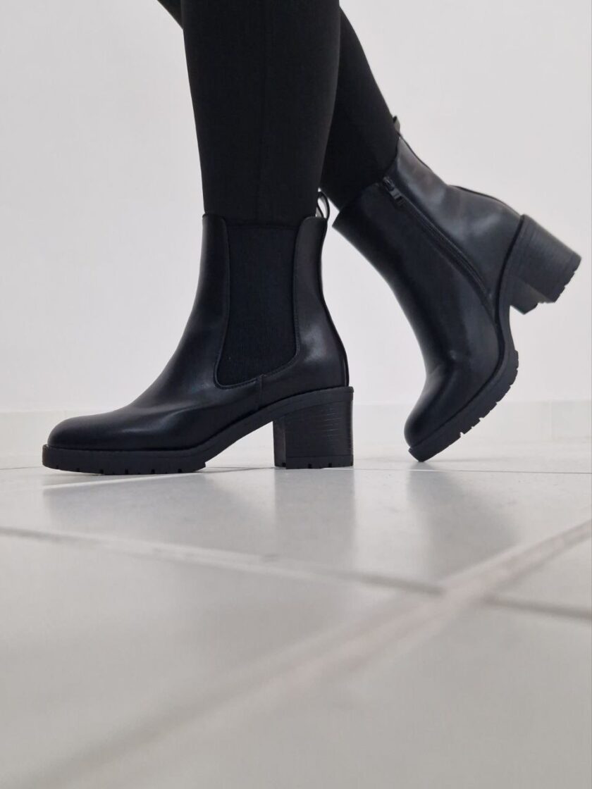 Stivaletto Black In Ecopelle