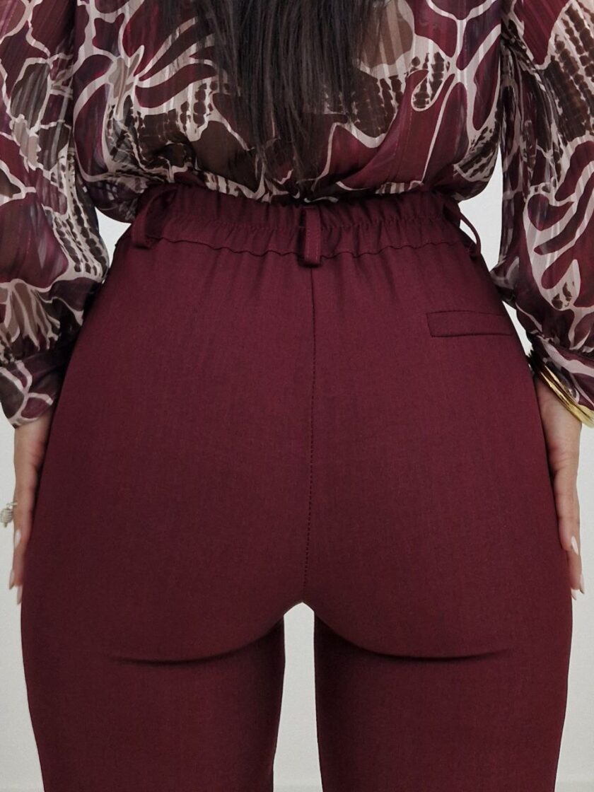 Pantalone FlexTailor - Bordeaux - immagine 2