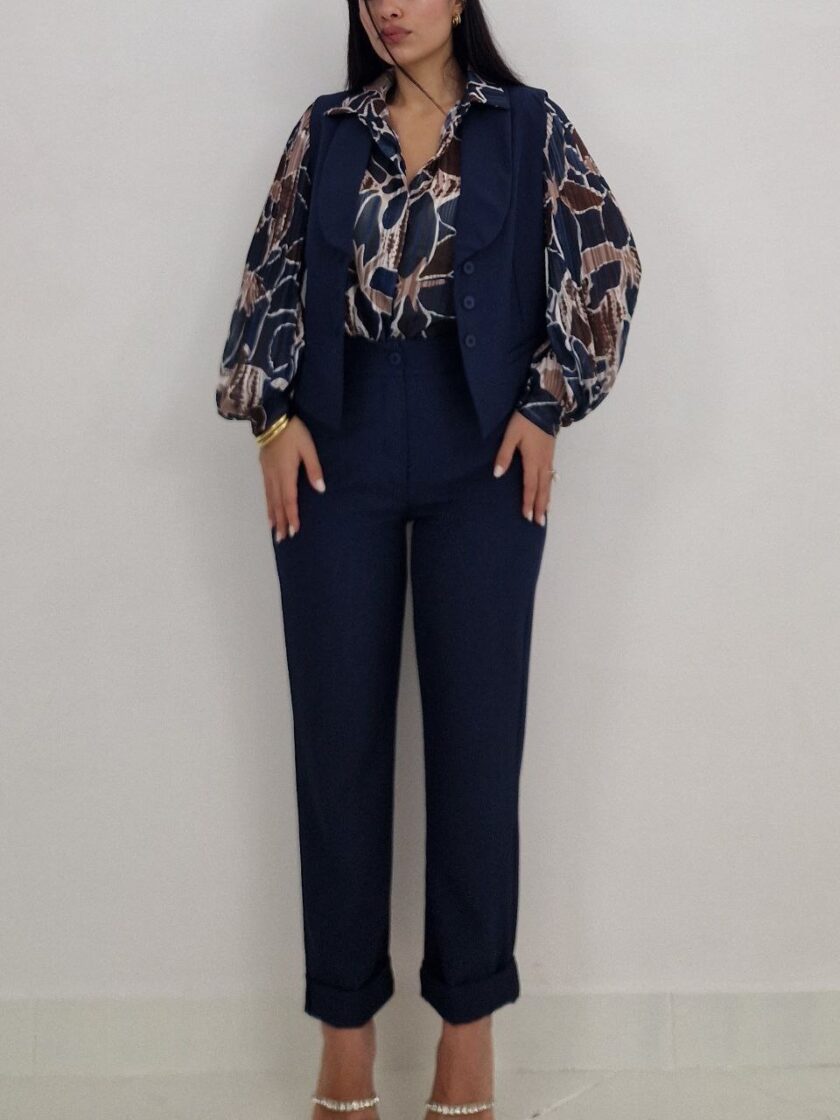 Pantalone FlexTailor - Blu - immagine 2