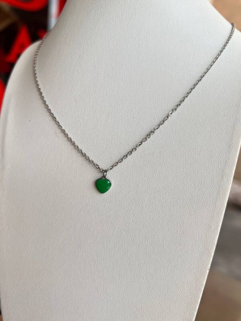 Collana Cuore Verde