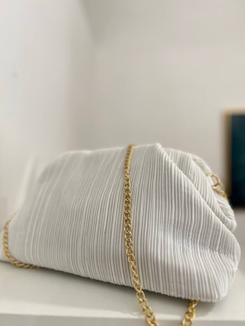 Borsa Clutch - Bianca - immagine 2