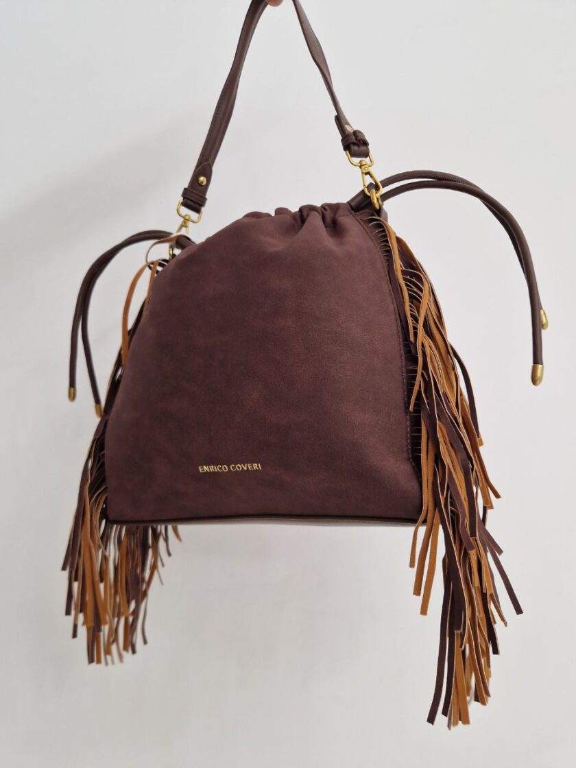 Borsa Enrico Coveri Con Frange