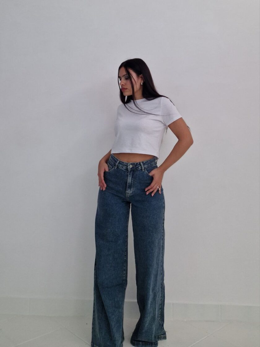 Jeans Wide Leg Plus