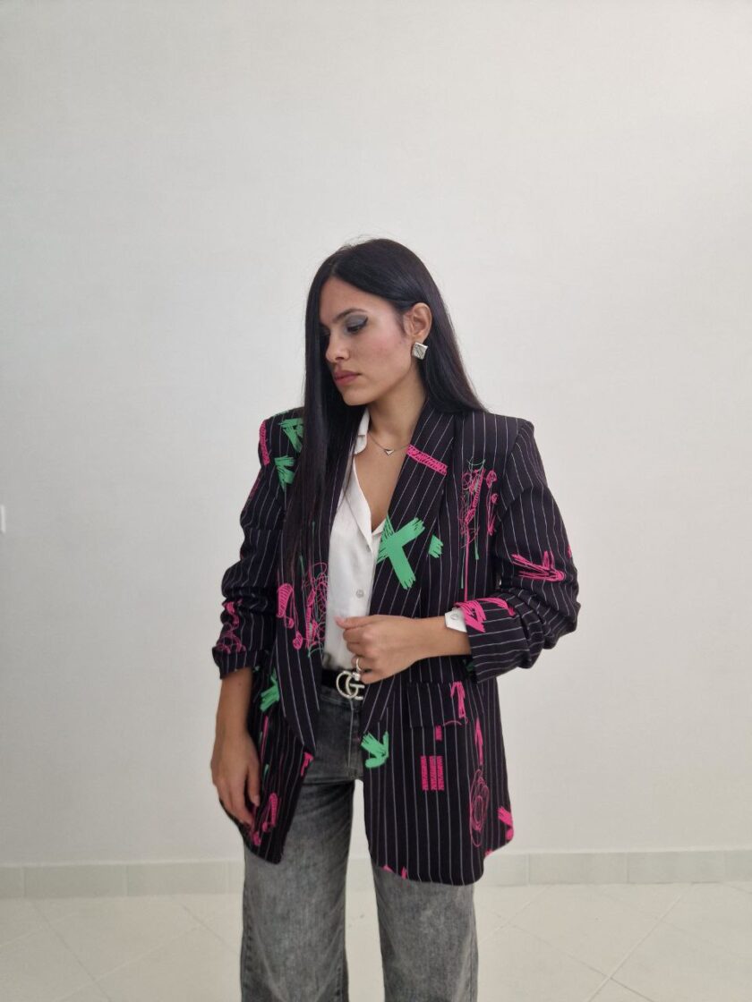 Blazer Gessato Dly