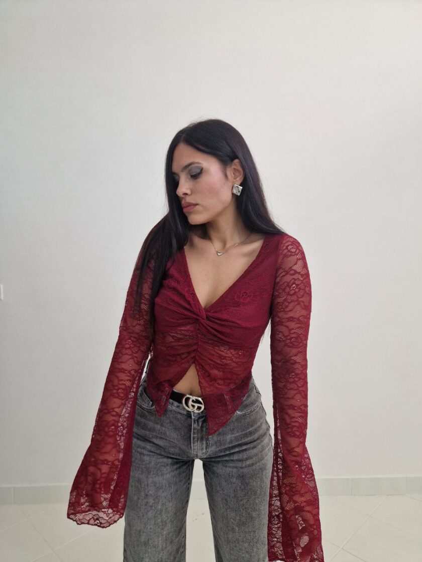 Maglia Silhouette Pizzo - immagine 3