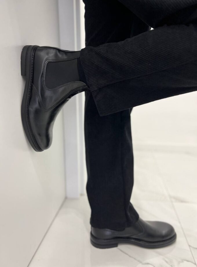 Stivale Uomo In Pelle