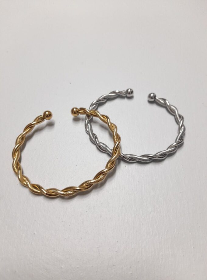 Bracciale Rigido Intreccio Plus