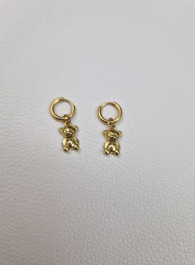 Orecchini Cerchietti Teddy - Gold