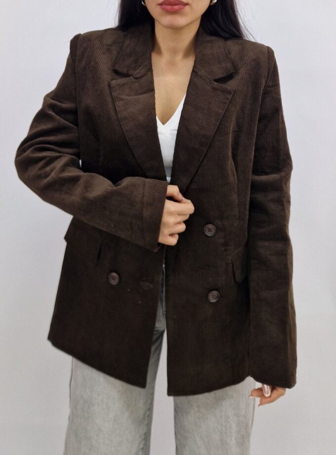 Giacca Corduroy - Marrone