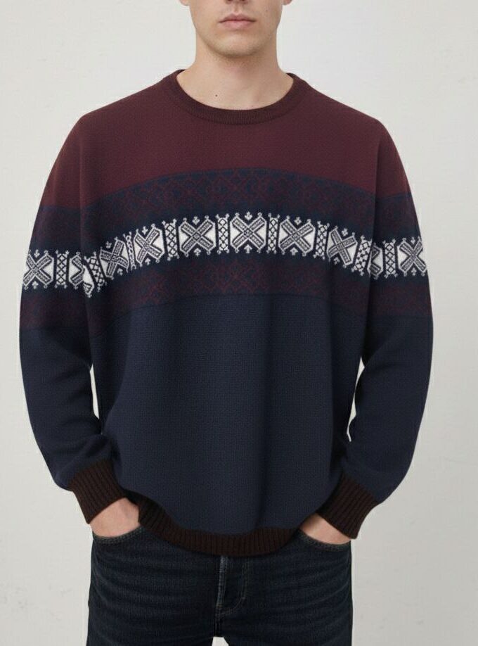 Maglioncino Jacquard