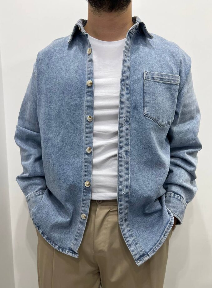 Camicia In Denim Man
