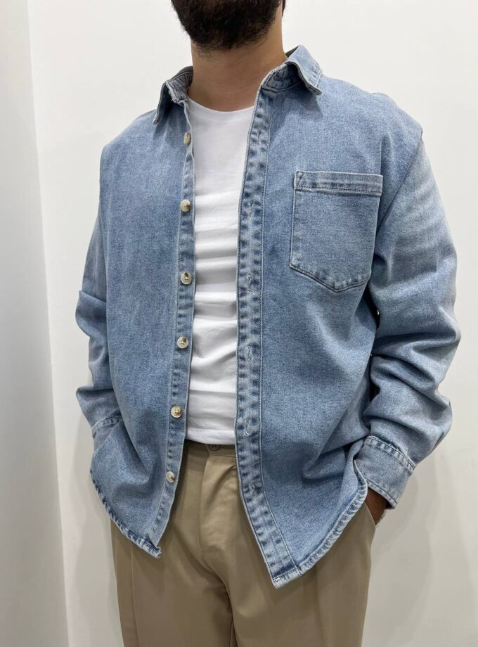 Camicia In Denim Man