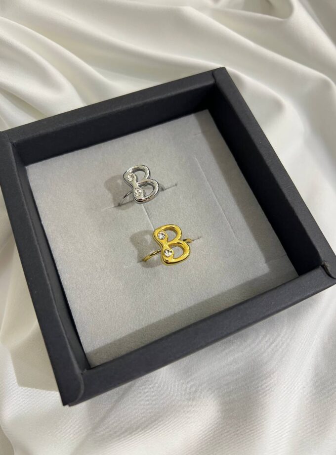 Anello Lettera - B