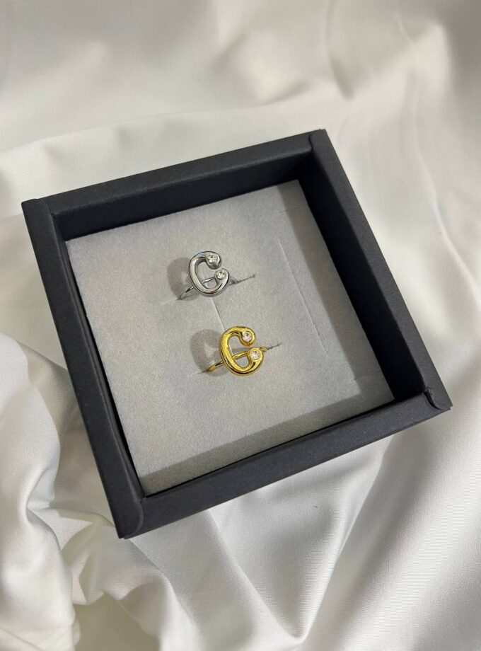 Anello Lettera - C