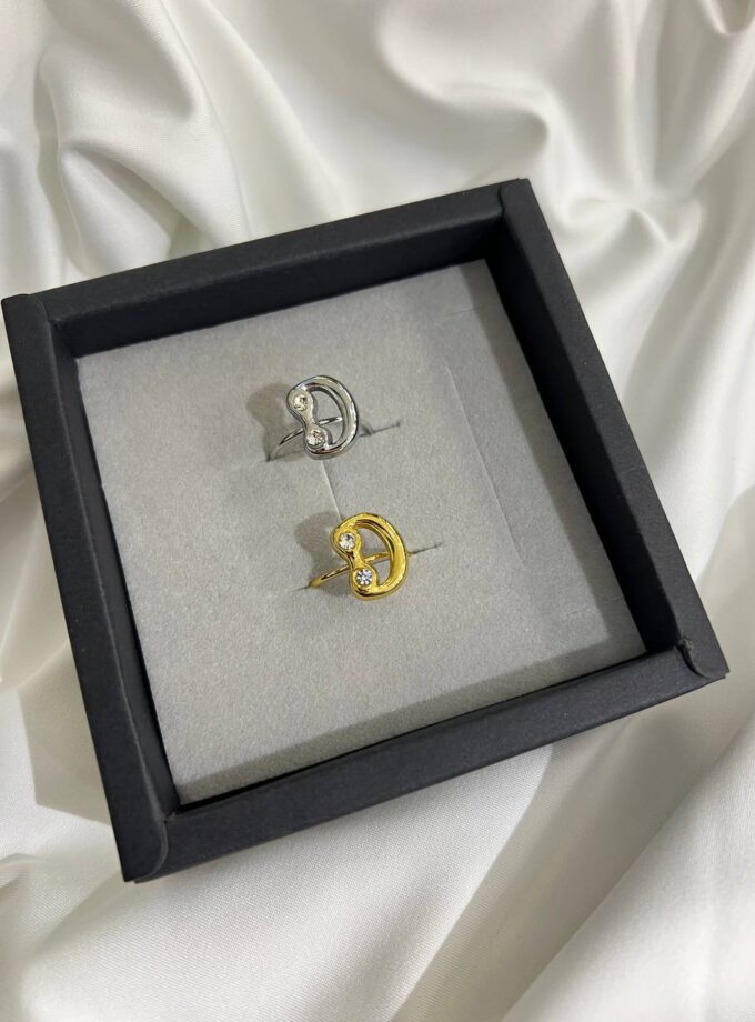 Anello Lettera - D