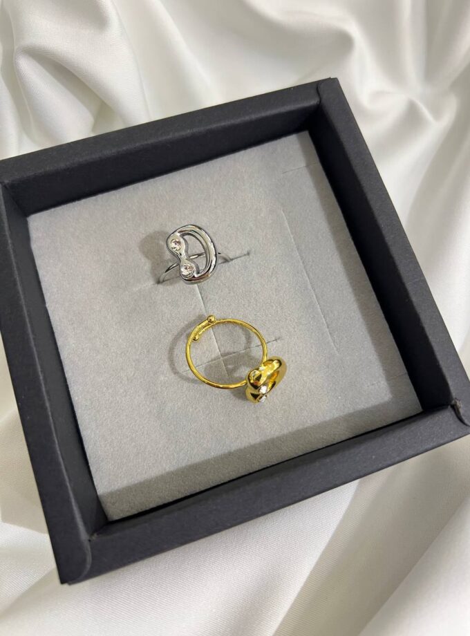 Anello Lettera - D