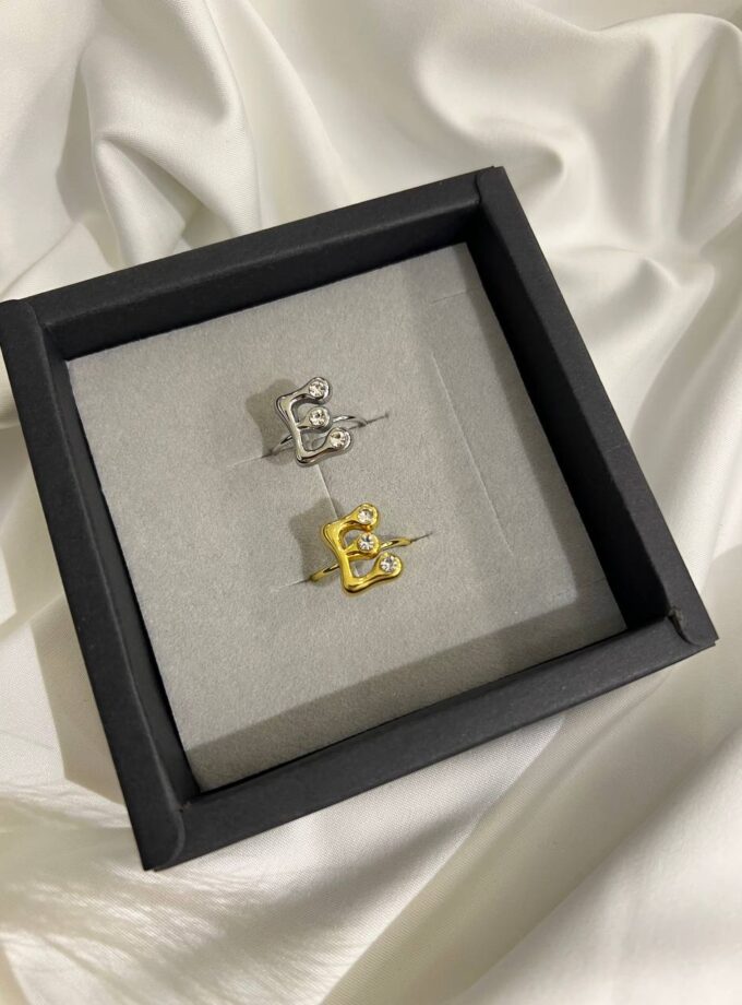 Anello Lettera - E