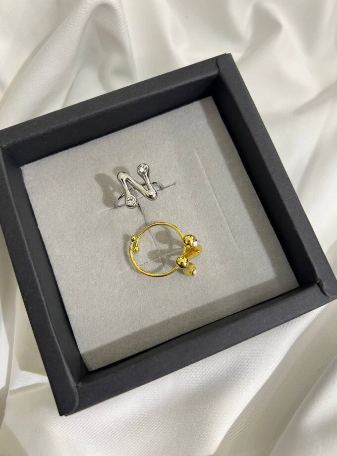 Anello Lettera - N