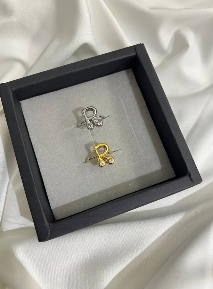 Anello Lettera - R