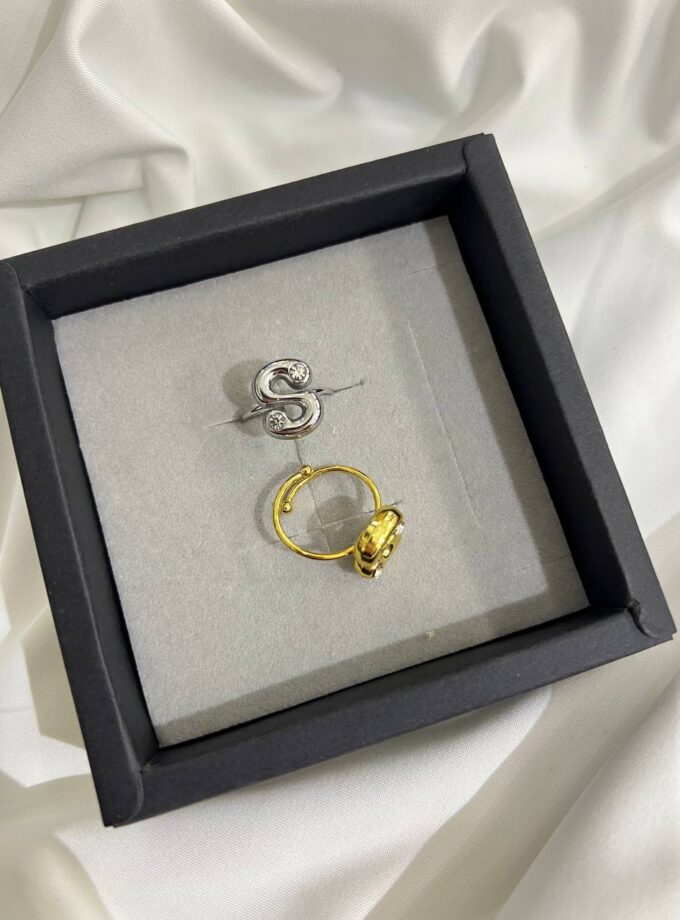 Anello Lettera - S