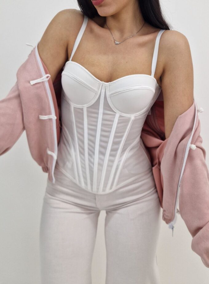 Corpetto Diana - Bianco
