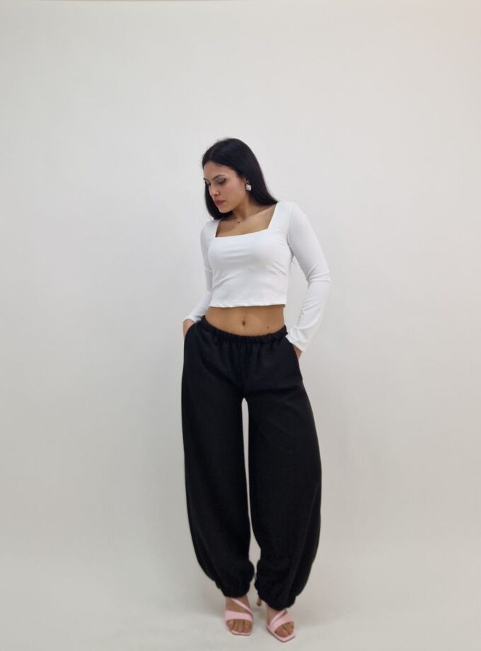 Pantalone Balloon Glamour - Nero
