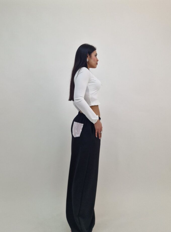 Pantalone Balloon Glamour - Nero