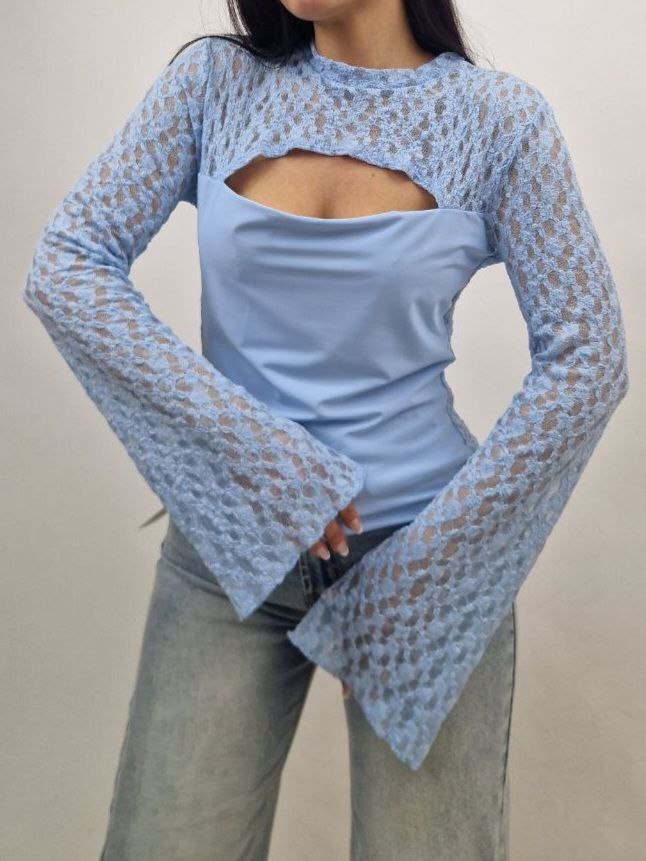 Maglia Michelle In Pizzo